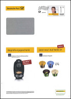 Plusbrief EAI B 85/5 Infopost Frauenportrait 82 Cent PICCO Kaffemaschine 2015 - Briefomslagen - Ongebruikt