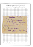 Kriegsgefangenenpost Brief Aus Lager 7437/4 Tscherepowez Nach Göttingen 6.4.1948 - Feldpost World War II