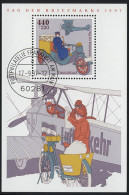 Block 41 Tag Der Briefmarke - Posttransport 1997, VS-O Frankfurt/Main - Used Stamps