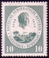 684 Alexander Von Humboldt 10 Pf ** Postfrisch - Nuevos