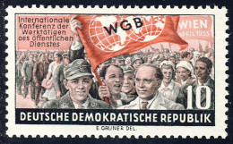 452 Weltgewerkschaftsbund ** Postfrisch - Unused Stamps
