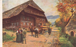 ARTS - Peintures Et Tableaux - Gasthaus Zum Himmelreich - H.Hoffman - Carte Postale Ancienne - Peintures & Tableaux