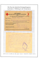 Kriegsgefangenenpost Karte Lager 7313/2 Degtjarsk UdSSR Hechenwang Vom 7.5.1948 - Feldpost 2da Guerra Mundial
