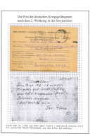 Kriegsgefangenenpost UdSSR Degtjarsk Lager 7313/2 Apt. Stempel München 12.7.1947 - Feldpost 2e Wereldoorlog