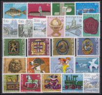 1242-1264 Schweiz-Jahrgang 1983 Komplett, Postfrisch - Altri & Non Classificati