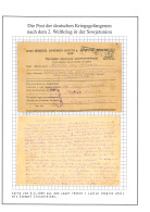 Kriegsgefangenenpost CCCP Einschreiben Lager 7504/6 Karpinsk Hechenwang 8.5.1949 - Feldpost 2. Weltkrieg