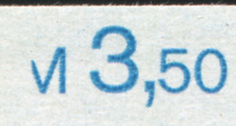 2419 Indische Miniaturen Als Bogenteil Oben: M Des RWZ über Feld 2 Defekt, ET-O - Errors & Oddities