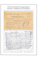 Kriegsgefangenenpost UdSSR Karpinsk Lager 7504/ 6 Nach Hechenwang Vom 18.7.1949 - Feldpost World War II