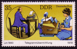 2401 Fernsprechver- Und Telegrammübermittlung 35 Pf ** - Ungebraucht