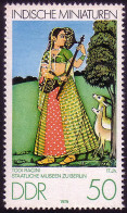 2420 Indische Miniaturen 50 Pf Todi Ragini ** - Neufs