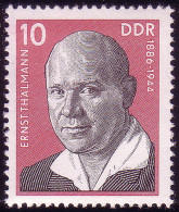 2107 Arbeiterbewegung Ernst Thälmann ** - Unused Stamps