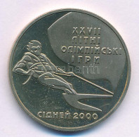 Ukrajna 2000. 2H Ni-sárgaréz "2000. évi Olimpiai Játékok Sydney - Vitorlázás" T:AU Patina, Karc Ukraine 2000. 2 Hryvni N - Non Classés