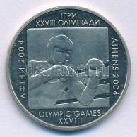 Ukrajna 2003. 2Hr Ni-sárgaréz "XXVIII. Nyári Olimpiai Játékok - Athén" T:PP Ukraine 2003. 2 Hryvni Ni-sárgaréz "28th Sum - Unclassified