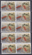 GREECE 2011 Toys € 0,35 H 2707 (10 X) In 5 Horizontal Pairs - Used Stamps