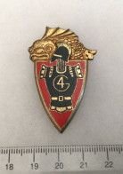 FRANCE GENIE MILITAIRE - Insigne 4° Régiment Du Génie Delsart - 1939-45