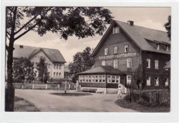 39014405 - Steinheid Im Thuer. Wald Mit Gasthof Im Ortsteil Limbach Gelaufen Von 1961, Rueckseitiger Stempel: Limbach U - Oberweissbach