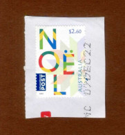 CHRISTMAS Australia 2022 NOËL Used On Fragment - Used Stamps