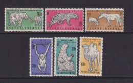 CZECHOSLOVAKIA  - 1962 Animals Of Prague Zoo Set Never Hinged Mint - Unused Stamps