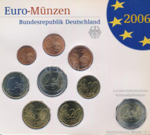 Németország 2006J 1c-2E (8xklf) + 2E "Schleswig-Holstein" Forgalmi Szett Műanyag Tokban T:UNC Germany 2006J 1 Cent - 2 E - Zonder Classificatie
