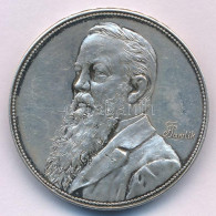Ausztria ~1894. "Alois Richter / Die Medaillen Kaiser Franz Josef I" Ag Emlékérem, Peremen "A. Richter 1849-1894" Felira - Non Classés