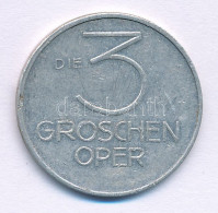 Ausztria DN "3 Groschen Oper (Koldusopera)" Kétoldalas Al Zseton (24mm) T:XF Austria ND "3 Groschen Oper" Double-sided A - Non Classés