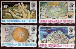 British Indian Ocean Territory BIOT 1972 Coral Marine Life MNH - Vie Marine