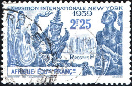 AFRICA EQUATORIALE FRANCESE, ESPOSIZIONE INTERNAZIONALE, 2,25 Fr., 1939, USATO Mi:FR-EQ 90, Scott:FR-EQ 79, Yt:FR-EQ 71 - Usados