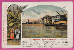 Ag2843 - EGYPT - VINTAGE POSTCARD - Alexandrie - 1902 - Alexandrie