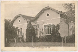 T2/T3 1928 Algyógy, Geoagiu, Gergesdorf; Sanatorul Geoagiul De Jos / Szanatórium / Sanatorium (EK) - Non Classés