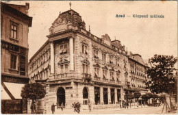 * T3 1922 Arad, Központi Szálloda és Kávéház, Bloch H. üzlete. Oláh Sándor és Társa Kiadása / Hotel And Café, Shops (ázo - Zonder Classificatie