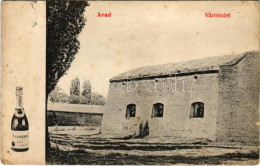 * T3 Arad, Vár Részlet, Andrényi Pezsgő Reklám / Castle, Champagne Advertisement (fl) - Non Classificati