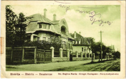 T3 1917 Beszterce, Bistritz, Bistrita; Mária Királyné Utca / Street (EK) - Non Classés