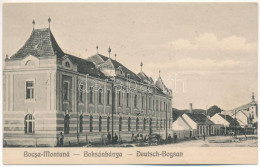 * T2/T3 1921 Boksánbánya, Németbogsán, Deutsch-Bogsan, Bocsa Montana; Utca. Adolf Rosner Kiadása / Street View (EK) - Unclassified