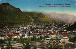 * T2/T3 Brassó, Kronstadt, Brasov; Látkép / Totalansicht / Vedera Totala / General View (EK) - Non Classés