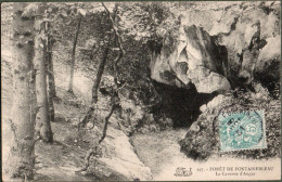 77 - Forêt De FONTAINEBLEAU - La Caverne D'Augas - Fontainebleau