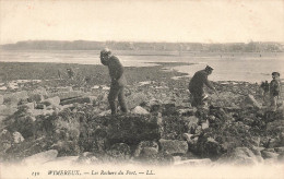 FRANCE - Wimereux - Les Rochers Du Port - L L - Vue Générale - Animé - Carte Postale Ancienne - Boulogne Sur Mer