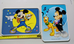 Topolino Pluto Lotto 2 Metal Cardts Cartoline Da Foto Anni 2000? - Other & Unclassified