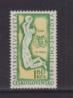 CZECHOSLOVAKIA  - 1962 Football World Cup 1k60 Never Hinged Mint - Unused Stamps