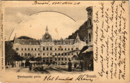 * T3 1901 Brassó, Kronstadt, Brasov; Törvényszéki Palota. Brassói Lapok Kiadása / Court Palace (Rb) - Unclassified