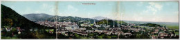 ** T2/T3 Brassó, Kronstadt, Brasov; 3-részes Kihajtható Panorámalap. Wilh. Hiemesch Kiadása / 3-tiled Folding Panoramaca - Unclassified