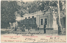 T2 1905 Buziás-fürdő, Baile Buzias; Gyógyterem. Brach József Kiadása / Cursalon / Spa - Non Classés