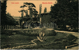 T2/T3 1908 Buziás-fürdő, Baile Buzias; Park. Francz Testvérek Kiadása (EK) - Unclassified