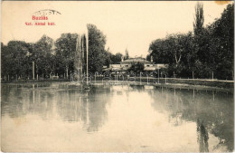 T2/T3 1906 Buziásfürdő, Baile Buzias; Szent Antal Kút. Francz Testvérek Kiadása / Lake, Fountain (fl) - Non Classés