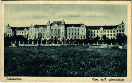 T4 1943 Csíkszereda, Miercurea Ciuc; Római Katolikus Gimnázium. Foto Seiwarth Felvétele / Grammar School (lyukak / Pinho - Non Classificati