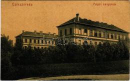 ** T2/T3 Csíkszereda, Miercurea Ciuc; Polgári Leányiskola. W.L. 1796. / Girls' School (Rb) - Non Classificati