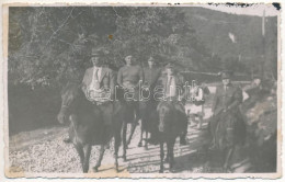 * T3/T4 1938 Karánsebes, Caransebes; Spre Muntele Mic / út A Fertő-tetőre / On The Road To The Mountains. Photo (fa) - Unclassified