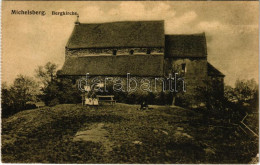 T2/T3 1909 Kisdisznód, Michelsberg, Cisnadioara; Bergkirche / Evangélikus Templom. Lichtdruck V. Jos. Drotleff / Luthera - Unclassified