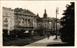 * T2 Kolozsvár, Cluj; Mátyás Király Tér, Jakab üzlete / Square, Shops - Unclassified