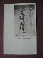 CPA FRANCE NOUVELLE CALEDONIE ETHNIQUE ETHNIE Kanak Canaque De Maré RARE ? CARTE PRECURSEUR ( Avant 1905 ) - Nouvelle-Calédonie