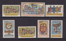 CZECHOSLOVAKIA  - 1962 Prague Stamp Exhibition Set Never Hinged Mint - Unused Stamps